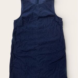 Boden Dark Blue Sleeveless Cordory midi Dress